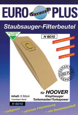 Europlus H 6010 - 5 Staubsaugerbeutel 