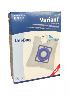 Variant UN01 Microvlies Staubsaugerbeutel + Microfilter 